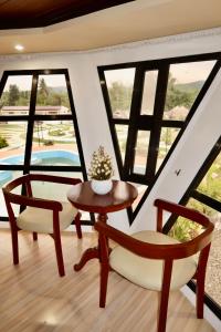 Lounge area at Puerto Serene